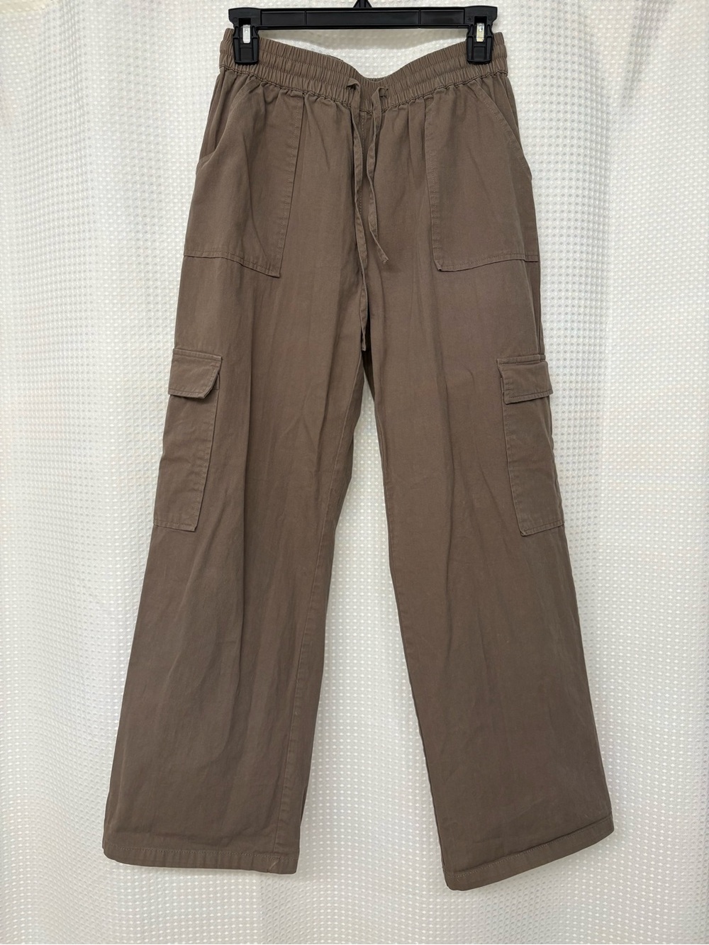 PacSun Army Green Wide Leg Cargo Pants XS Y2K Utility Drawstring